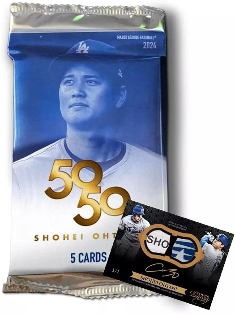 Amazon.co.jp: 2024 Topps 50/50 大谷翔平 1パック (2024 Topps